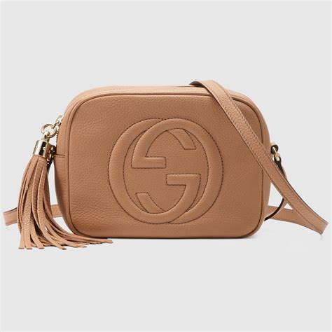 gucci soho disco tan bag|Gucci soho shoulder bag discontinued.